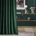 Izmērīts velūra aizkars Dark Green, atlikums 0.25x5.60m||TavsSapnis