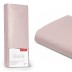 Pure Collection satīna palags ar gumiju POWDER PINK, 200x220 cm||TavsSapnis