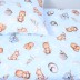 Kokvilnas gultas veļas komplekts zīdainim Little Baby, 100x135, 40x60 cm||TavsSapnis