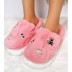 Sieviešu čības ar kažokādu Coral Fluffy, 36 izmērs||TavsSapnis