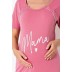 Kokvilnas naktsveļa barojošai māmiņai Pink, XL||TavsSapnis