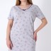 Plus izmēra kokvilnas naktskrekliņš, 3XL||TavsSapnis
