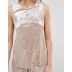Plāns samts, ar burzījuma efektu, Beige, 1.50x1.50m||TavsSapnis