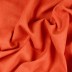 Viskozes elastīgs audums ar linu, oranža, 0.20x1.35m||TavsSapnis