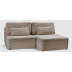Soft gobelēns Ambi Dark Taupe, 1.75x1.45m||TavsSapnis