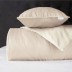 Pure Collection mako satīna gultasveļa Sand Beige, 140x200, 70x80 cm||TavsSapnis
