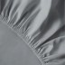 Pure Collection satīna palags ar gumiju GREY, 180x200 cm||TavsSapnis