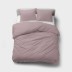 Kokvilnas gultasveļa PURE ECO LINE Powder Pink, 200x220, 70x80 cm||TavsSapnis