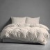 Kokvilnas gultasveļa PURE ECO LINE Beige, 200x220, 70x80 cm||TavsSapnis