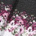 Plāns viskozes audums kleitai Floral, 0.55x1.35m||TavsSapnis