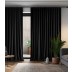 Izmērīts velūra aizkars Black, augstums 285 cm||TavsSapnis