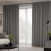 Mērāmi nakts aizkari Linen Blackout, augstums 310 cm||TavsSapnis