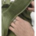 Izmērīts velūra aizkars Moss Green, augstums 300 cm||TavsSapnis