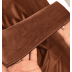 Izmērīts velūra aizkars Copper Brown, augstums 300 cm||TavsSapnis