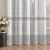 Mērāmi dienas aizkari Grey Stripes, augstums 330 cm||TavsSapnis