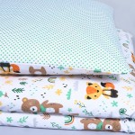Divpusējs gultas veļas komplekts Jautrais mežs||TavsSapnis