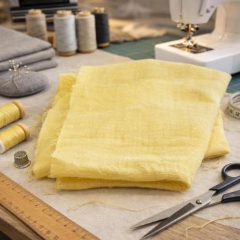 Mīkstināta lina atlikums 0.20x1.30m|Audumi|TavsSapnis