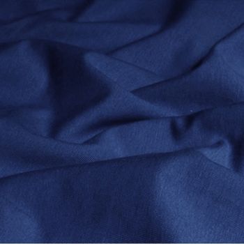Cilpiņu trikotāža zila|Audumi|TavsSapnis