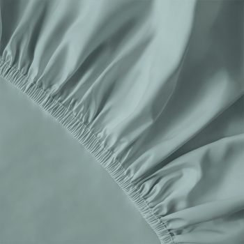 Pure Collection satīna palags ar gumiju MINT, 200x220 cm|Gultas veļa|TavsSapnis