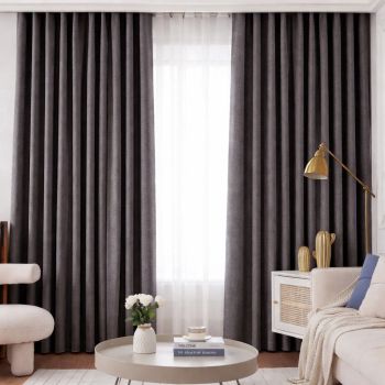 Mērāmi nakts aizkari Softy Natural, augstums 295 cm|Aizkari|TavsSapnis