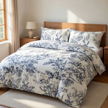 Gultas veļas komplekts Mierīgs rīts, 140x200, 50x70 cm|140 x 200 cm|TavsSapnis