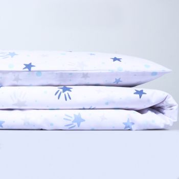 Gultas veļas komplekts Zvaigžņotas debesis, 90x120, 40x60 cm|90x120 cm|TavsSapnis