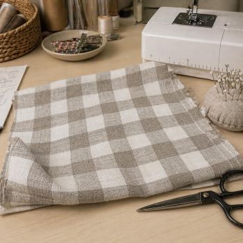 Mīksta lina atgriezums 0.20x1.40m|Audumi|TavsSapnis