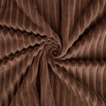 Minky audums Stripes Brown|Audumi|TavsSapnis