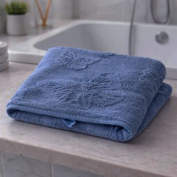 Dvielis Blue Butterfly, 50x100 cm|Mājas preces|TavsSapnis