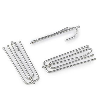 Metāla aizkaru āķi kroku lentei, 15 gab.|Aizkari|TavsSapnis