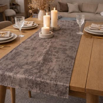 Galda celiņš Grey Brown, 44x150 cm|Mājas preces|TavsSapnis