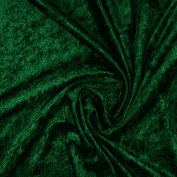 Plāns samts, ar burzījuma efektu, Emerald, 0.30x1.50m|Audumi|TavsSapnis