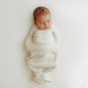 Mazais Swaddelini autiņmaiss Beige, 2.7–5.4 kg, bambuss|Gultas veļa mazuļiem|TavsSapnis
