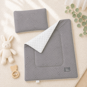 Minky Komplekts ratiņiem Dots|Vasaras karstums|TavsSapnis