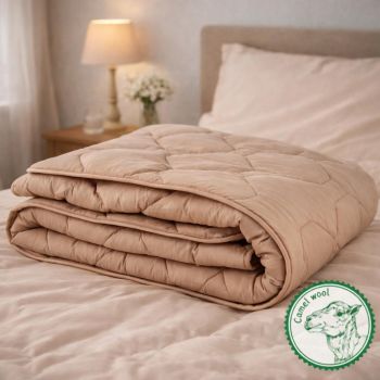 Kamieļu vilnas sega, 140x200 cm|140 x 205 cm|TavsSapnis