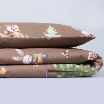 Gultas veļas komplekts Mežs, 100x135, 40x60 cm|100x135 cm|TavsSapnis