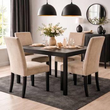 Krēslu pārvalki Gaiši brūns, 2 gab.|Mājas preces|TavsSapnis