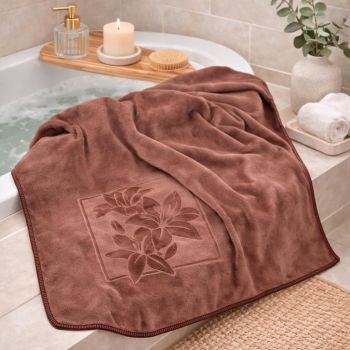 Mikrošķiedras dvielis Zieds, 70x140 cm|Mājas preces|TavsSapnis