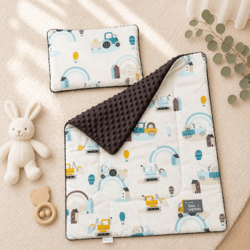 Minky Komplekts ratiņiem Auto|Vasaras karstums|TavsSapnis