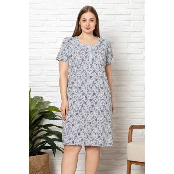 Plus izmēra kokvilnas naktskrekliņš, 3XL|Mājas preces|TavsSapnis