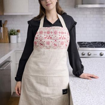 Lina priekšauts Meža Karaļi|Mājas preces|TavsSapnis