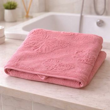 Dvielis Pink Butterfly, 70x140 cm|Mājas preces|TavsSapnis