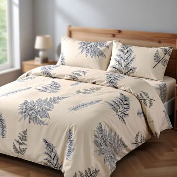 Gultas veļas komplekts Papardes, 140x200, 70x70 cm|140 x 200 cm|TavsSapnis