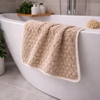 Dvielis Brown Bubble, 70x140 cm|Mājas preces|TavsSapnis