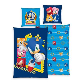 Gultas veļas komplekts Sonic, 140x200, 70x90 cm|Bērnu gultas veļa|TavsSapnis