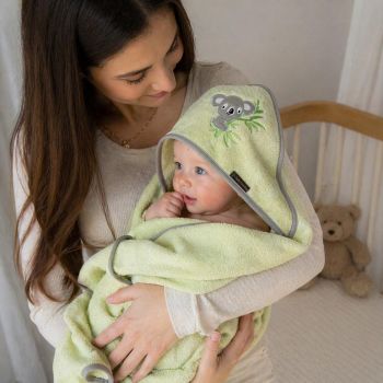 Bamboo dvielis ar kapuci Bamboo koala, 100x100 cm|Mājas preces|TavsSapnis