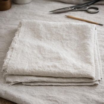  Mīksts lins gab. 0.30x2.50m|Audumi|TavsSapnis