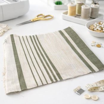 Mīksta lina atgriezums 0.25x1.35m|Audumi|TavsSapnis