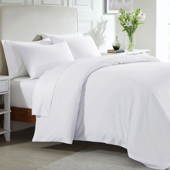 Gultas veļas komplekts White, 160x200, 70x70 cm|160 x 200 cm|TavsSapnis