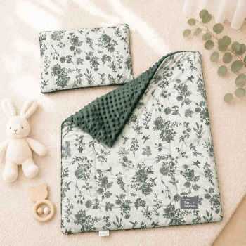 Minky Komplekts ratiņiem Pavasara pļava|Vasaras karstums|TavsSapnis